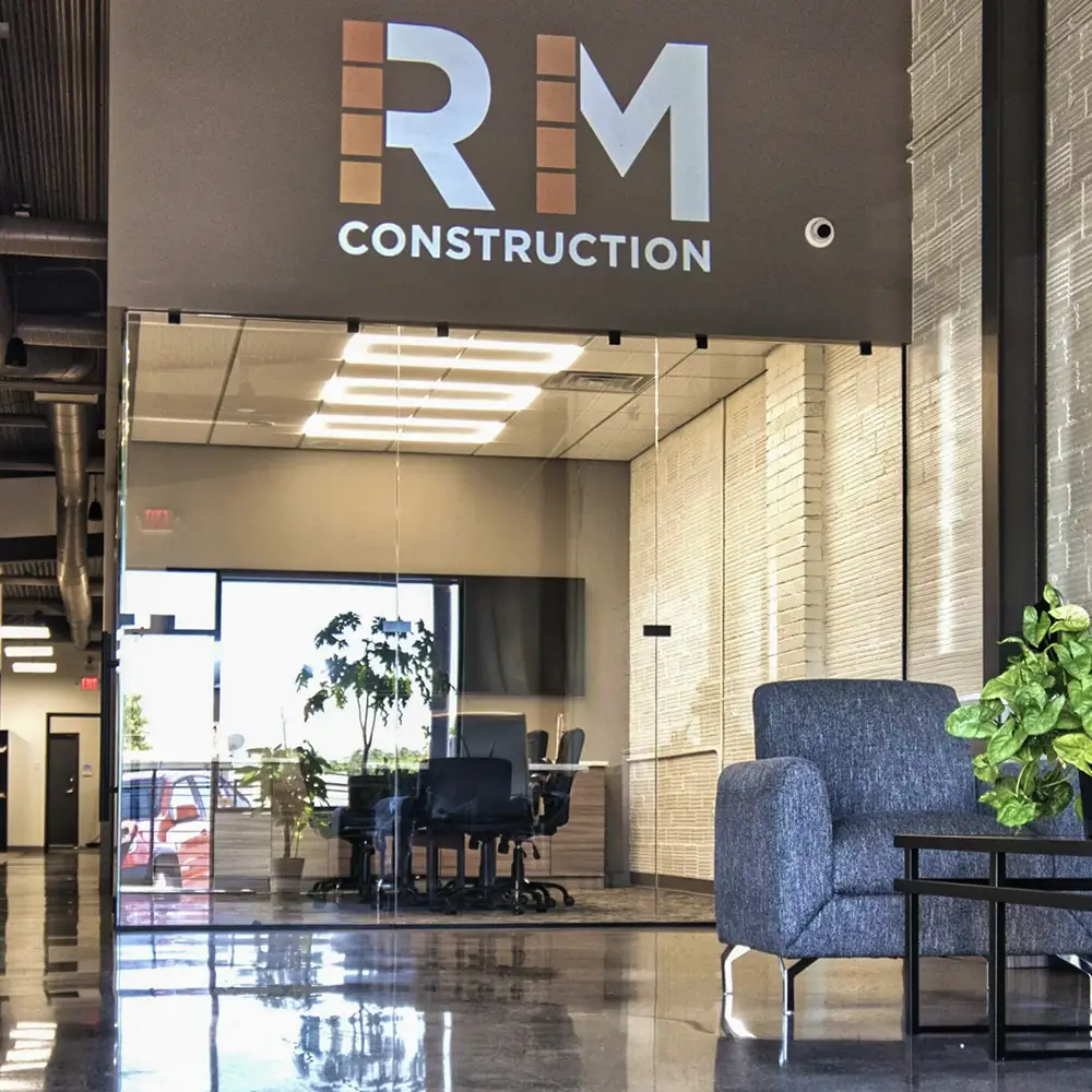 Offices of a custom home builder, RM Construction in Grand Junction, Colorado