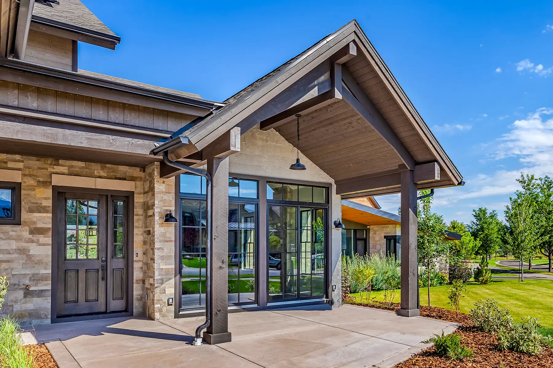 Custom built home by RM Construction